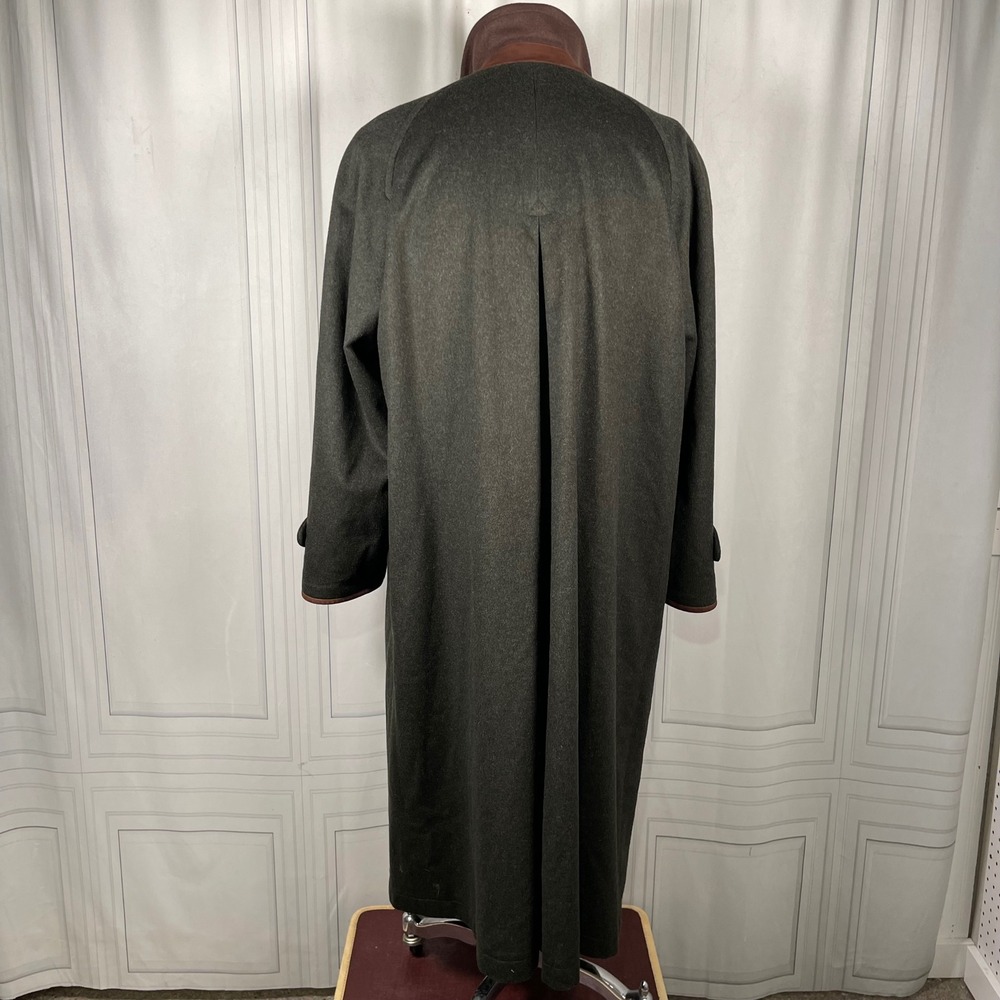 Schneiders Salzburg "Michael" Wool‎ Alpaca Jacket•Leather Trim•Loden Green•US 42 - Picture 5 of 15